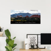 Der Garten der Götter Poster (Heimbüro)