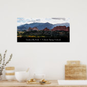 Der Garten der Götter Poster (Küche)