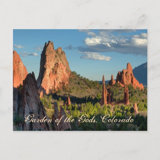 Der Garten der Götter Postkarte (Vorderseite)