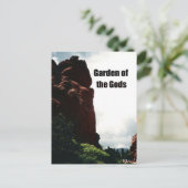 Der Garten der Götter Postkarte (Stehend Vorderseite)