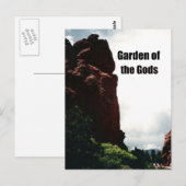 Der Garten der Götter Postkarte (Vorne/Hinten)