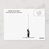 Der Garten der Götter Postkarte (Rückseite)