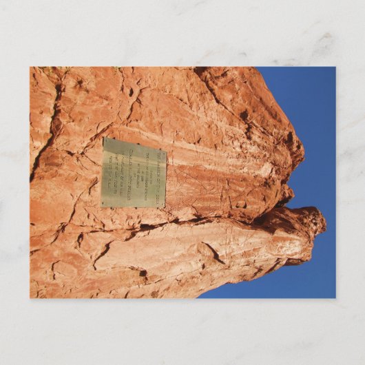 Der Garten der Götter Postkarte (Vorderseite)