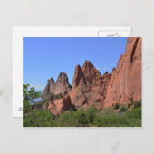 Der Garten der Götter Postkarte (Vorne/Hinten)