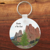 Der Garten der Götter Schlüsselanhänger (Vorderseite)