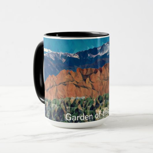 Der Garten der Götter Tasse (Vorderseite Links)