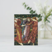 Der Garten der Hesperides, Burne-Jones Postkarte (Stehend Vorderseite)