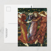 Der Garten der Hesperides, Burne-Jones Postkarte (Vorne/Hinten)