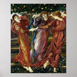 Der Garten der Hesperides von Edward Burne-Jones Poster