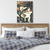 Der Garten der Irdischen Freuden 2 Leinwanddruck (Insitu (Schlafzimmer))