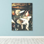 Der Garten der Irdischen Freuden 2 Leinwanddruck (Insitu (Holzboden))