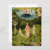 Der Garten der Irdischen Freuden 2 Postkarte (Vorne/Hinten)