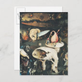 Der Garten der Irdischen Freuden 2 Postkarte (Vorne/Hinten)