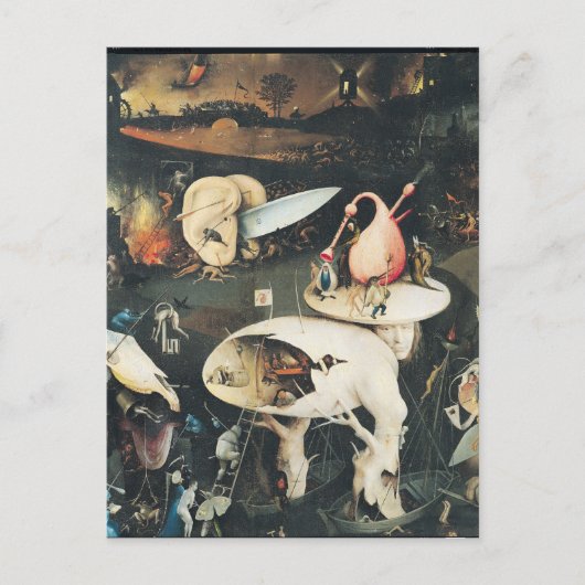 Der Garten der Irdischen Freuden 2 Postkarte (Vorderseite)