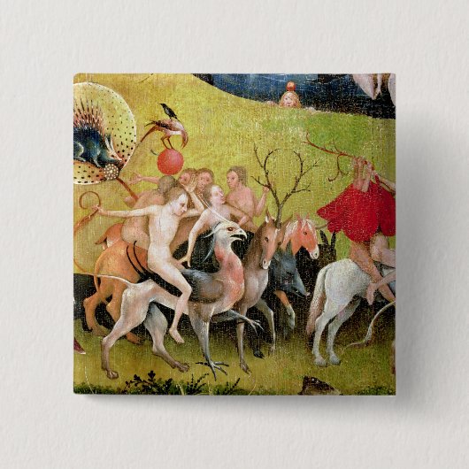 Der Garten der irdischen Freuden: Allegorie von Button (Vorderseite)