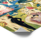 Der Garten der Irdischen Freuden Hieronymus Bosch Poster (Ecke)