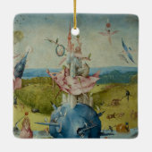 Der Garten der irdischen Freuden Keramikornament (Rückseite)
