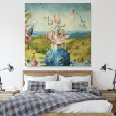 Der Garten der Irdischen Freuden Leinwanddruck (Insitu (Schlafzimmer))