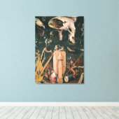 Der Garten der Irdischen Freuden Leinwanddruck (Insitu (Holzboden))