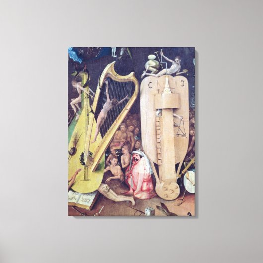 Der Garten der Irdischen Freuden Leinwanddruck (Vorderseite)