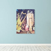 Der Garten der Irdischen Freuden Leinwanddruck (Insitu (Holzboden))