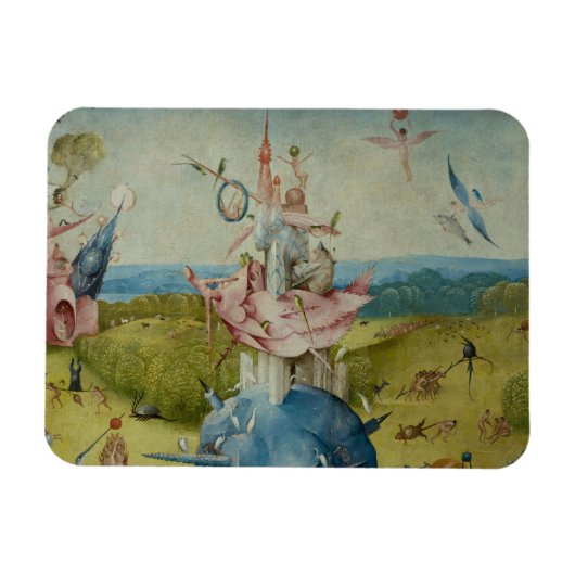 Der Garten der Irdischen Freuden Magnet (Horizontal)