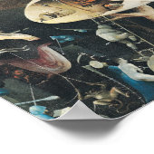 Der Garten der Irdischen Freuden Poster (Ecke)