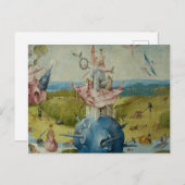 Der Garten der Irdischen Freuden Postkarte (Vorne/Hinten)
