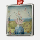 Der Garten der irdischen Freuden Silbernes Ornament (Links)