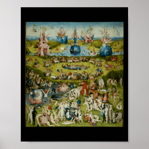 Der Garten der irdischen Freuden von Hieronymus Bo Poster
