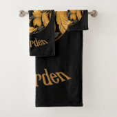 Der Garten der Katze Badhandtuch Set (Insitu)