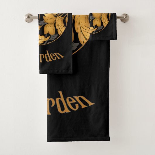 Der Garten der Katze Badhandtuch Set (Insitu)