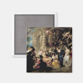 Der Garten der Liebe, c.1630-32 Magnet (Vorderseite/Rückseite)