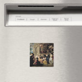 Der Garten der Liebe, c.1630-32 Magnet (In Situ (Geschirrspüler))