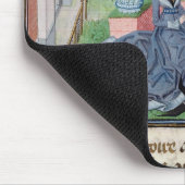 Der Garten der Liebe Mousepad (Ecke)
