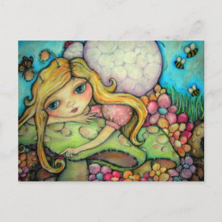 Der Garten der Märchen Postkarte
