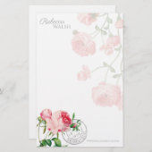 Der Garten der Rose Briefpapier (Vorne/Hinten)