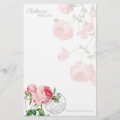 Der Garten der Rose Briefpapier (Vorderseite)