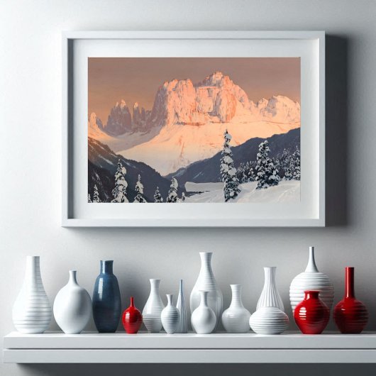 Der Garten der Rose von Saint-Cyprian Poster