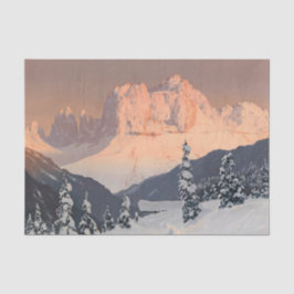 Der Garten der Rose von Saint-Cyprian Seidenpapier