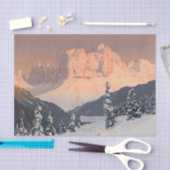 Der Garten der Rose von Saint-Cyprian Seidenpapier (Handwerk)