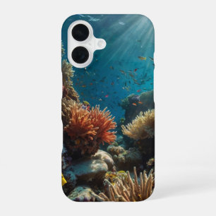 Der Garten der Tiefe iPhone 16 Hülle
