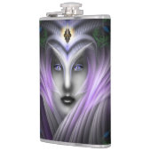 Der Garten der Träume 8oz Vinyl Wrapped Flask Flachmann (Links)