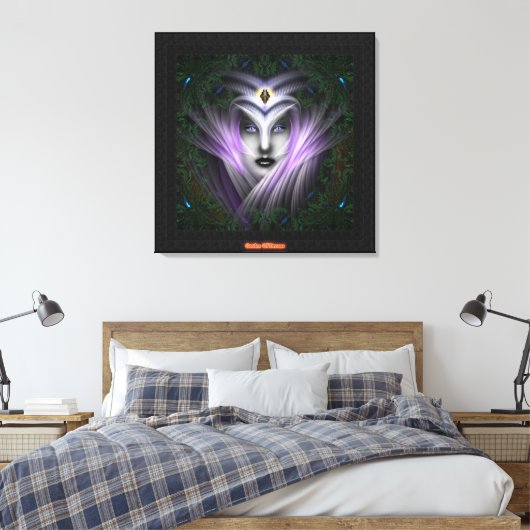 Der Garten der Träume Leinwand drucksvoll (Insitu (Schlafzimmer))