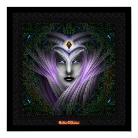 Der Garten der Träume perfekt Poster (Vorderseite)