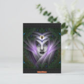 Der Garten der Träume Postkarte (Stehend Vorderseite)