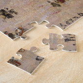 Der Garten der Tuilerien am Winternachmittag Puzzle (Seite)