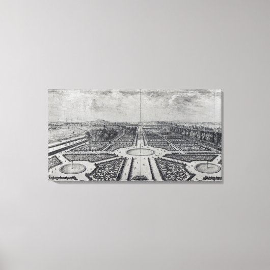 Der Garten der Tuilerien Leinwanddruck (Vorderseite)