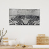 Der Garten der Tuilerien Poster (Küche)