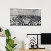 Der Garten der Tuilerien Poster (Heimbüro)